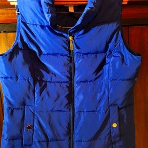 Royal Blue Women's Puffer Vest